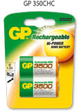 BATERIE GP NiMh R14 3500mAh 350CH